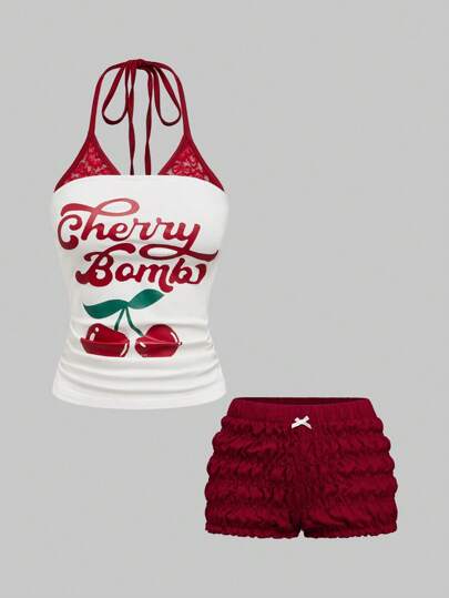 Kawaii Women Two Pieces Outfits For Daily Wear