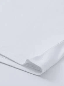 Manfinity Homme 2pcs/Set Men Graphic Short Sleeve T-Shirt And Shorts Set, Fashion For Summer Streetwear, Cozy Outfits - Multicolor - View 6