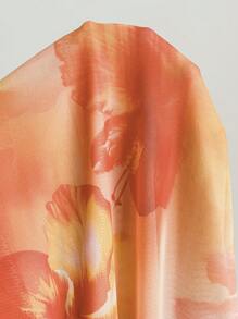 Soleia Women Two Pieces Outfits For Daily Wear - Orange - View 7