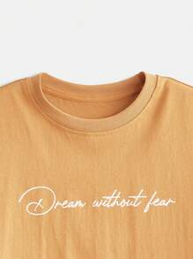 Maija 2025夏季新款音乐节派对毕业典礼海滩度假早午餐邮轮穿搭波西米亚复古街头风宽松简约休闲印花T恤，芥末黄男士款 - 棕色 - 查看 10