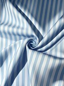 Franclia Women's Fashionable Elegant Striped Sleeveless Blouse