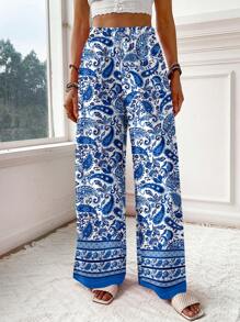 Travachic Baumwollhose mit Paisley-Muster im Boho-Stil, modische Sommer-Geschenkidee für Frauen