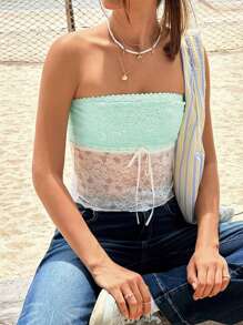 Jouncy Top corto casual y lindo para mujeres 2025BM