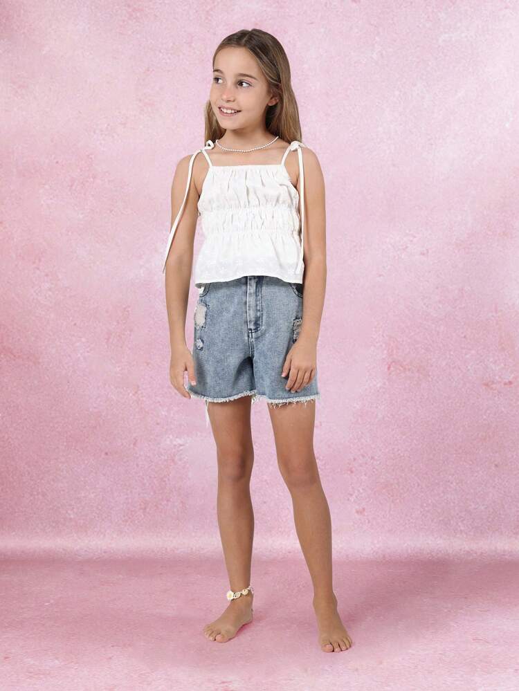 Sleeveless Ruched T-Shirt Co-Ord Set