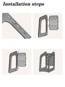 优质亚克力透明加厚创意简约大容量书架，办公桌书籍和文件整理器，返校