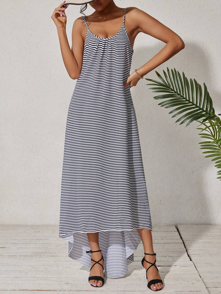 Swim Lushoire 女士彩色春夏长条纹罩衫 - 彩色 - 查看 1