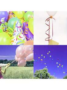 SHEIN 1 Roll, 250 Rose Gold Curling Ribbon For Gift Wrapping, Balloon String, Wedding, Birthday, - Metallic Shiny " Ribbon For Bouquets And Flower Wrapping Paper Valentine DAY, Valentines Wedding, Birthday