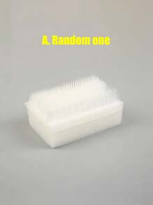 PETSIN 1 件柔软舌感宠物美容刷 - 类似于母猫的舌头，舒适的宠物美容工具，适合造型和安抚猫咪，欧美流行的宠物刷和梳子 - 白色 - 查看 5