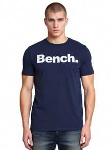 Bench Mens Leandro Spots T-Shirt - 藏蓝色 - 查看 1
