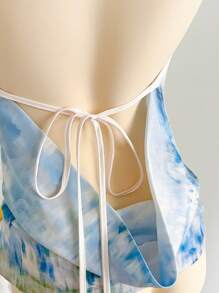 Soleia Bohemian  ,Boho, Romantic Floral ,Vacation, Floral  4th Of July Clothes  Tops De Mujer Vacation Tops Beaded Top Peplum Top  Party Tops  Cami Top Camisole Top  4th Of July Women  Crop Sexy Tops For Women Green French Neck Swing Camisole Top, Vacation Style Sexy Design