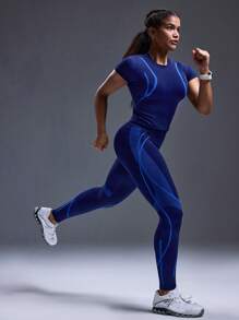Powerista Sport T-Shirts & Tank Tops, Kurzarm, Mode, Geeignet für den Sommer