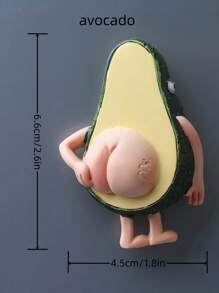 1pc Cute Banana Cartoon Refrigerator Magnets, Cartoon Fruit Refrigerator Magnets, Kawaii Refrigerator Magnets, Decorative Refrigerator Magnets, Cute Office Kitchen Pendants, Kitchen Appliances, Home Decor, Kitchen Decor