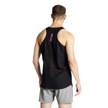 Adidas ADIZERO SINGLET SHIRTS - Black - View 2