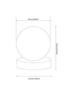 1 Stück unisex khakifarbene Krystallkugel in Adlerform für Studierzimmer, Wohnzimmer Dekoration, Geschenk zum Abschluss, Geburtstag