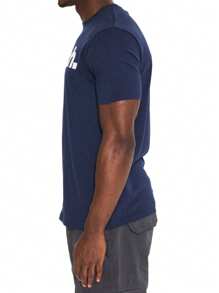Bench Mens Leandro Spots T-Shirt - 藏蓝色 - 查看 3