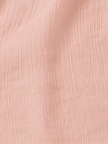 INAWLY 女式性感纯色露背挂脖背心，夏季 - 淺粉色 - 查看 7