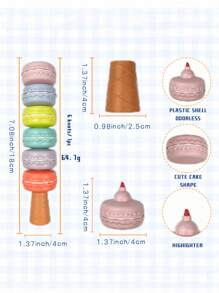 SHEIN 可爱的荧光笔，适合学校和办公室荧光标记和涂鸦回到学校