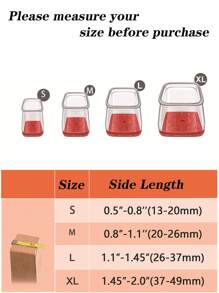 SHEIN 4/8/16/24 piezas Protectores cuadrados para patas de silla, almohadillas para muebles en pisos de madera dura, deslizadores de muebles para patas de silla, protectores rectangulares para sillas, tapas de silicona para patas de silla, que protegen eficazmente el piso y las patas de la mesa