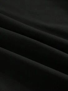 Y2k 风格甜美性感背心女无袖休闲卡通印花背心原宿百搭短款垃圾摇滚风女孩适合日常穿着 - 黑色 - 查看 3