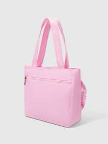 ROMWE Kawaii Women's Fashion 3D Floral Decor Shoulder Bag - Pink - View 4