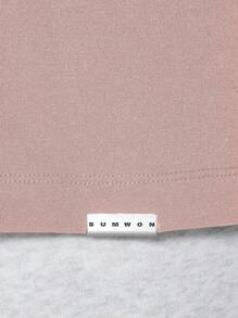 Sumwon Studios International Oversized T Shirt Streetwear Graphic Loyal Wing Design Premium Cotton Casual Summer Statement Print Los Angeles Collection - Hot Pink - View 5