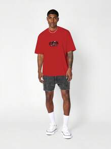 SUMWON Streetwear Money Print T-Shirt Brooklyn Created Statement Urban Casual Loose Fit Oversized Dollar Bills Graphic Design Fall Winter Collection