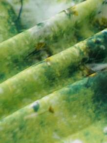 Teletubbies X SHEIN Tween Girl Cartoon Grassland Pattern One-Piece Swimsuit, Summer - Multicolor - View 6