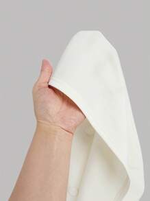 SHEIN Tween Girl Casual Elegant Knitted Solid Color 3D Rose Neck Tank Top & Mini Skirt 2-Piece Set, French Chic Outfit - Apricot - View 16