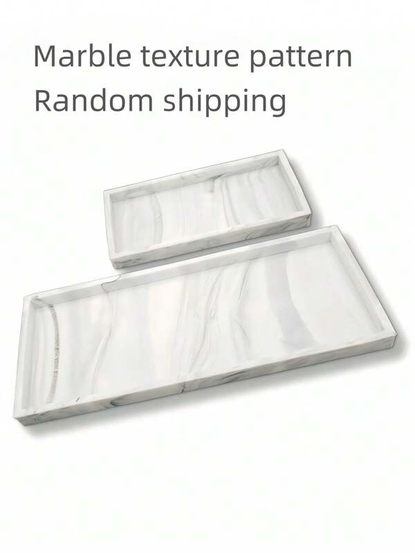 1PC Shatterproof Silicone Countertop Vanity Tray For Kitchen Bathroom Sink Soap Dispenser Perfume Keys Holiday Gift Home Decor Christmas Summer