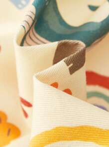 Cozy Pixies Mono de una pieza con estampado de animales de dibujos animados para bebés recién nacidos niño/niña, informal y versátil