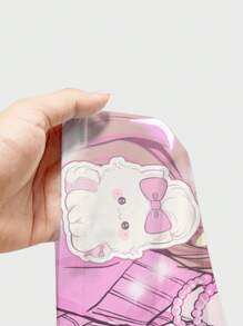 ROMWE Anime Canottiera da donna taglie forti con grafica di cartoni animati e a forma di cuore