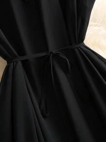 DreamSkyne Plus Size Exquisite & Elegant Women's Large Size Elegant Pearl Chiffon Small Stand Collar Cap Sleeve Long Ruffle Hem Dress Vacation Summer Women Outfit Spring Dress Elegant Formal Women Dresses Evening Dress Maxi Wedding Women Dress Romantic Dress Wedding Guest