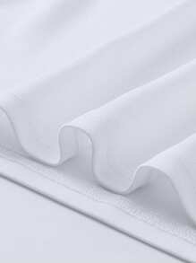 Manfinity Homme 2pcs/Set Men Graphic Short Sleeve T-Shirt And Shorts Set, Fashion For Summer Streetwear, Cozy Outfits - Multicolor - View 7