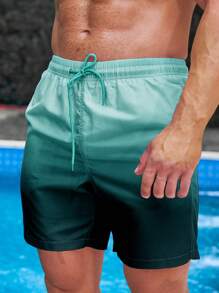 Surfspeed Men's Summer Gradient Beach Drawstring Pants (Random Printed) - Multicolor - View 3