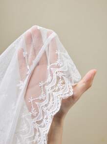 Muvela Women Floral Lace V-Neck Sleeveless Mid-Calf Dress