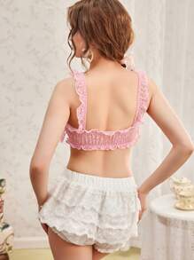 FloralLove Damen Trägerhemd Sexy Dessous BH, einfarbig, modisch, geeignet für den Sommer, Kawaii