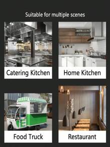 SHEIN 3Pcs/Set Portable Cutlery Set, Thickened Plastic Cutlery, Forks And Spoons, Reusable, Suitable For Travel, Restaurants, Students, Gift Sets Christmas For Holiday Gift Giving, Lunch Box,Storage Containers - Beige - View 2