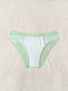 Manfinity KASUA Bañadores de playa casuales con estampado de flamencos para hombre
