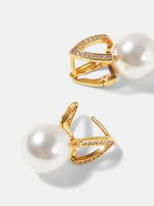 MOTF PREMIUM 仿珍珠耳骨夹 - 白色 - 查看 8