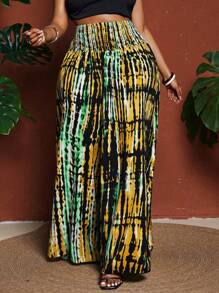 Maweii Quần baggy du lịch rộng rãi cỡ lớn - Màu vàng - Xem 3