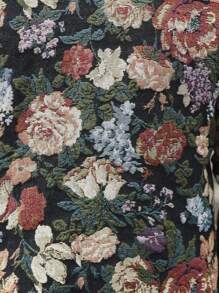 Manfinity Homme 男士复古提花图案休闲夹克，春秋季