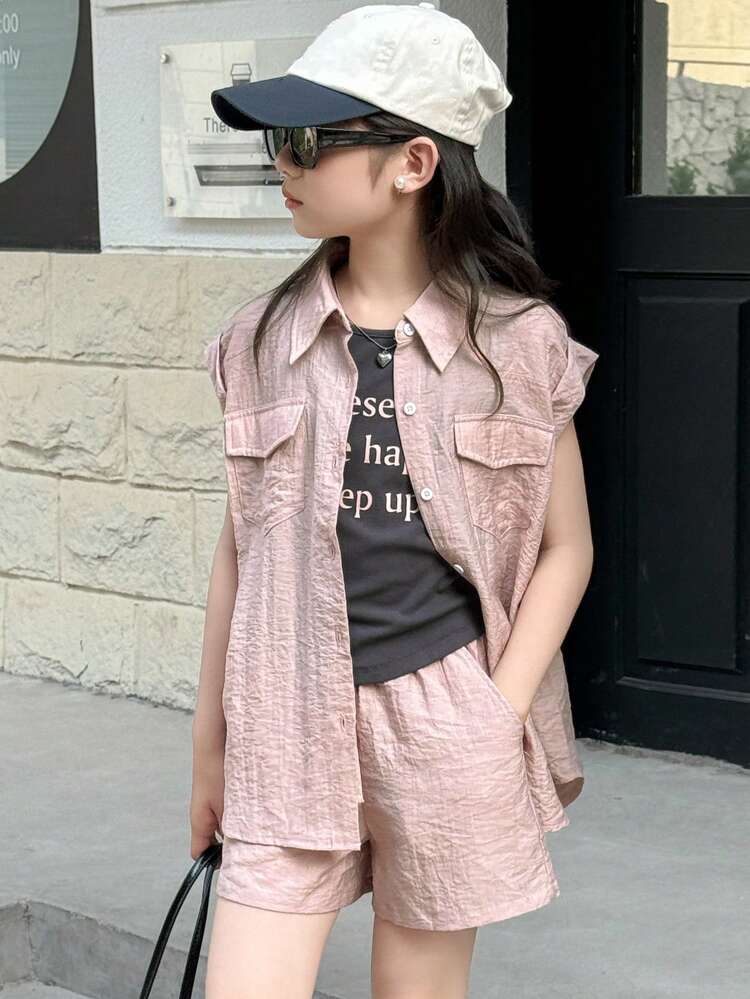 Tween Girls Shirt Set, Fall