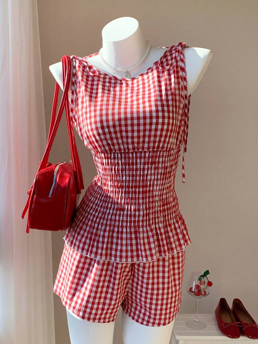 Comfortcana Trang phục hai mảnh dành cho phụ nữ mặc hàng ngày - Nhiều màu - Xem 1