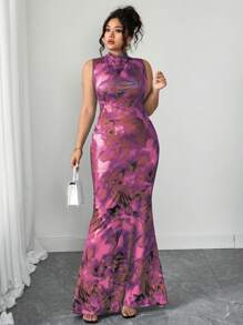 Elenzga Váy cổ yếm hoa thanh lịch kiểu Pháp, Váy maxi thanh lịch không tuổi mới về năm 2025 cạp cao tôn dáng, Váy dài thường ngày đi nghỉ định hình eo, Váy dài chữ A in hoa nhún bèo nhẹ nhàng tôn dáng, Váy maxi đi nghỉ kiểu Pháp, Váy dài đi nghỉ định hình eo mới về mùa hè, Váy maxi in họa tiết dệt kim - Đỏ - Xem 7