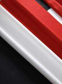 Damen Kleid mit geometrischem Muster, ärmellos, Rundausschnitt, mit Taschen