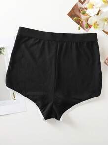 SHEIN 1 pieza Pantis de mujer tipo hipster con borde en contraste