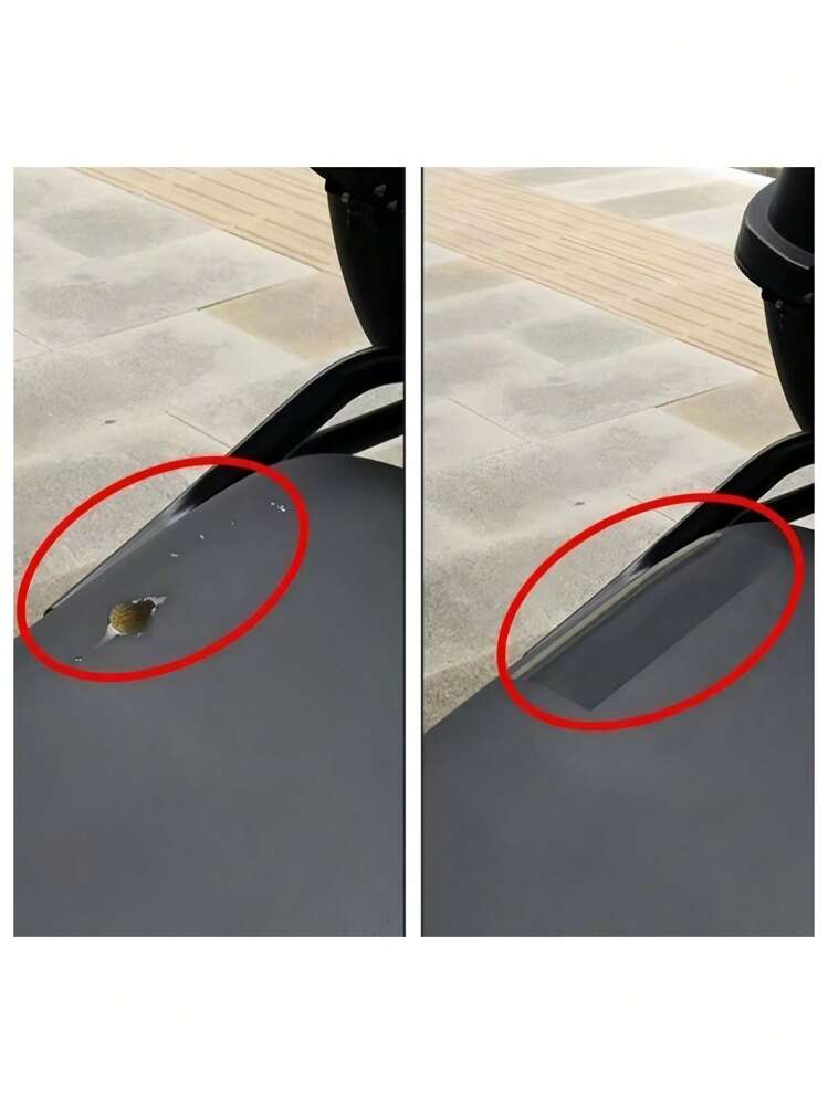 1roll Electric Bike Seat Repair Patch, Battery Motorcycle Seat Cover Adhesive Leather Seat Fabric Basic Rubber Tape Refurbished Cushion Home Decor,Home Decoration,For Kitchen,Bedroom,Household,Office - Black - View 5