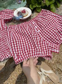 SHEIN EZwear Women Two Pieces Outfits For Daily Wear - Multicolor - View 5