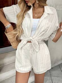 SHEIN LUNE Damen Zweiteiler für den täglichen Gebrauch