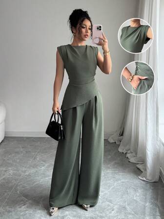 Rafferiza 女士日常两件套服装